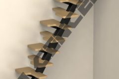 Escalier Japonnais droit