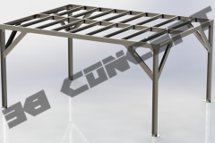 Dessin industriel - Passerelle et escalier - 3B Concept