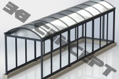 Abris trémie escalier